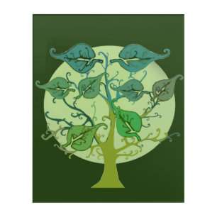 Acrylic Wall Art Personalize Family tree