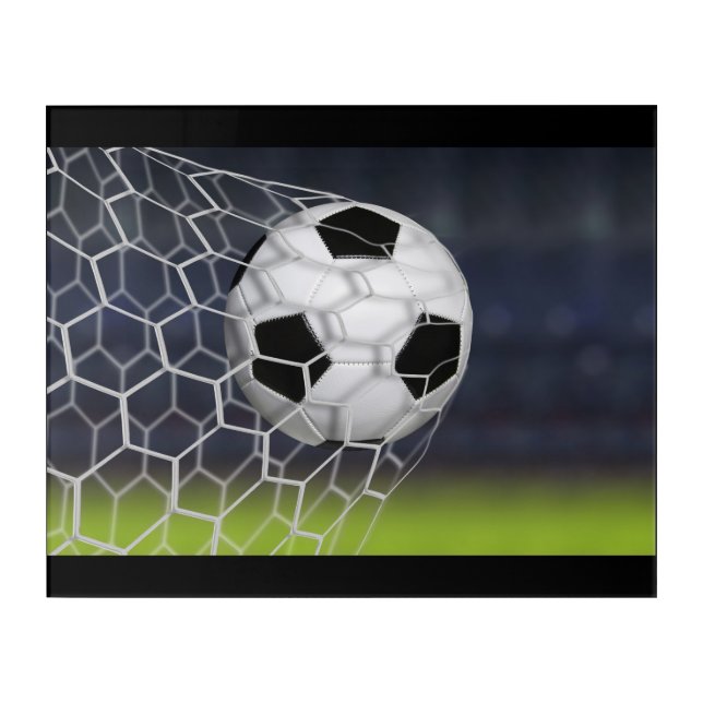 Acrylic Wall Art-Soccer Ball Acrylic Print (Front)