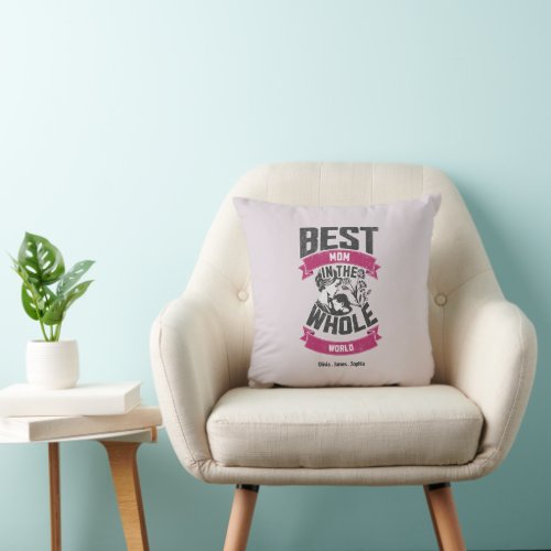 Acrylic Wall Art Throw Pillow