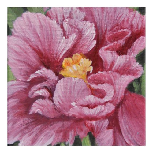 Acrylic Wall Art UP CLOSE AND PERSONAL FLORAL Acrylic Print