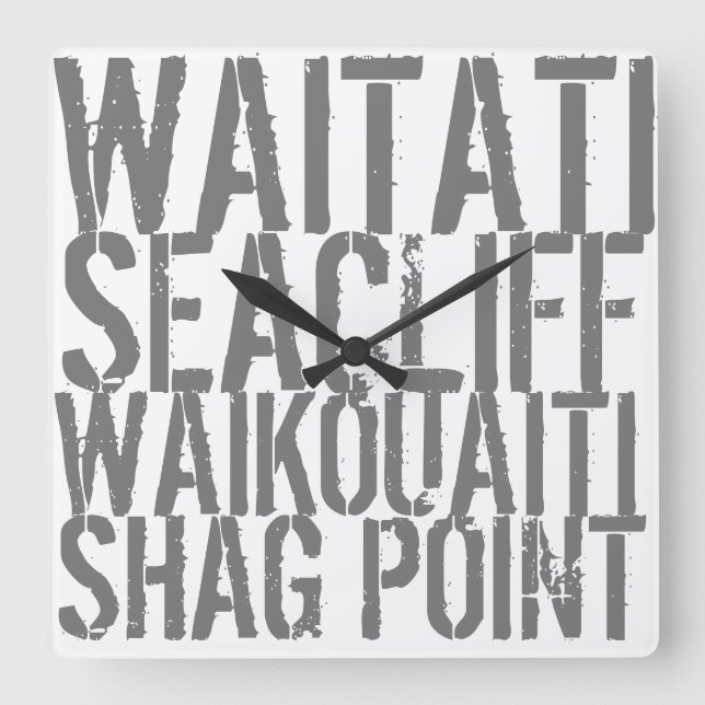 Acrylic Wall Clock (Front)