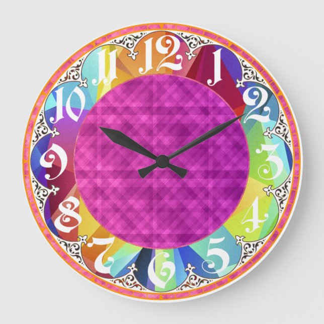 Acrylic Wall Clock (Front)