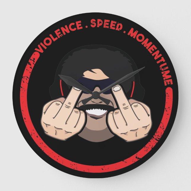 Acrylic Wall Clock (Front)