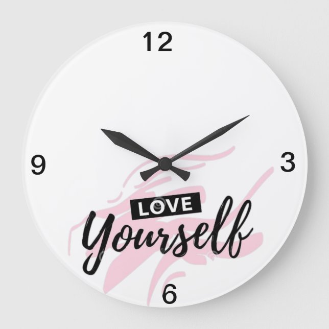 Acrylic Wall Clock (Front)