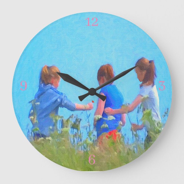 Acrylic Wall Clock (Front)