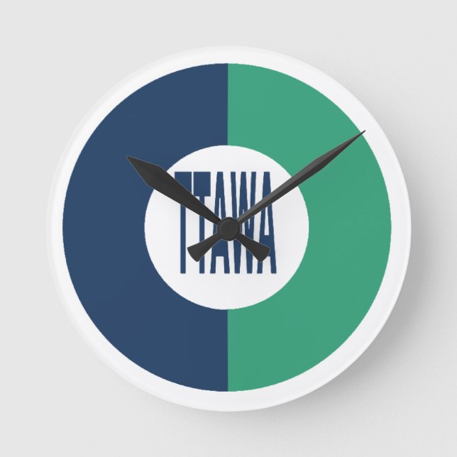 Acrylic Wall Clock DESIGN  OTTAWA (Front)