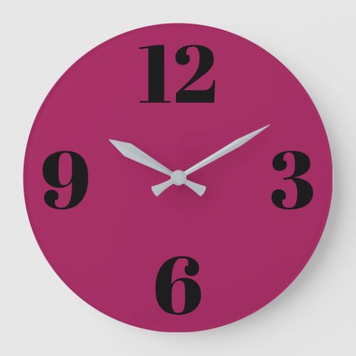 Acrylic Wall Clock _ In The Pink