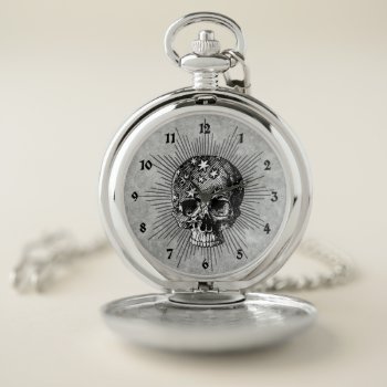 Acrylic Wall Clock Pocket Watch by WaywardMuse at Zazzle