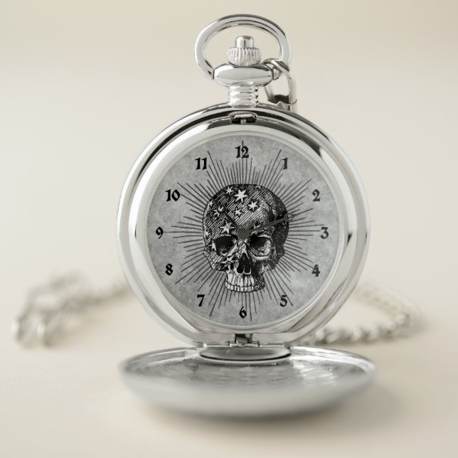 Acrylic Wall Clock Pocket Watch (Inside)