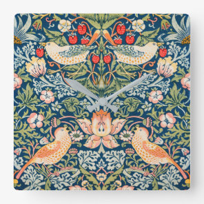 ACRYLIC WALLCLOCK : WILLIAM MORRIS