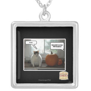 Act cool silver plated necklace