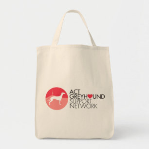 ACT Greyhound Support Network Logo Tote Bag