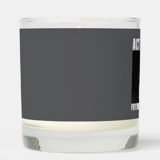 Act Now for Future Generations - Climate Awareness Scented Candle