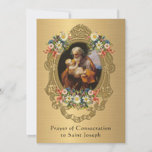 Act of Consecration to St. Joseph Catholic Prayer