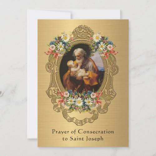 Act of Consecration to St Joseph Catholic Prayer