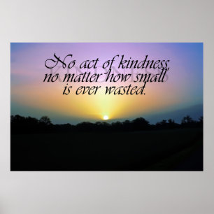 Act Of Kindness Poster