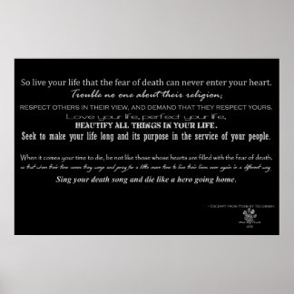 Act of Valor Poem - Poem by Tecumseh Poster