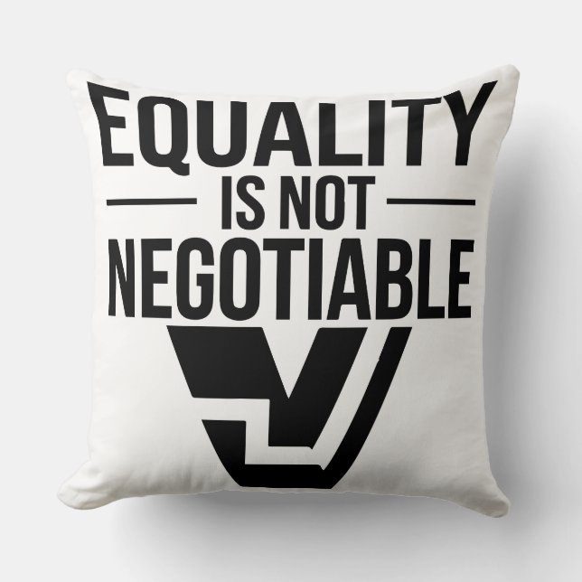 Act on Climate, Not Just Words Throw Pillow (Front)