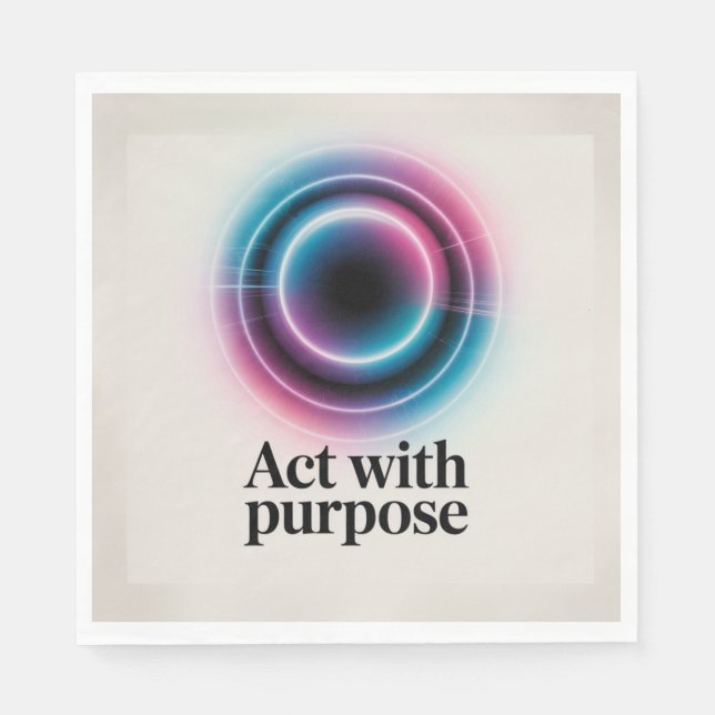 Act With Purpose Napkins (Front)