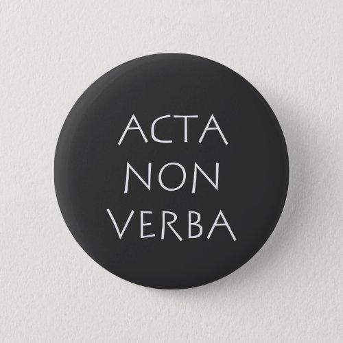 Acta non verba button