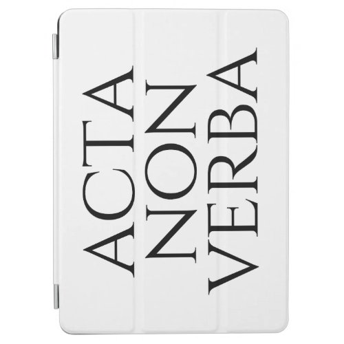 Acta Non Verba iPad Air Cover
