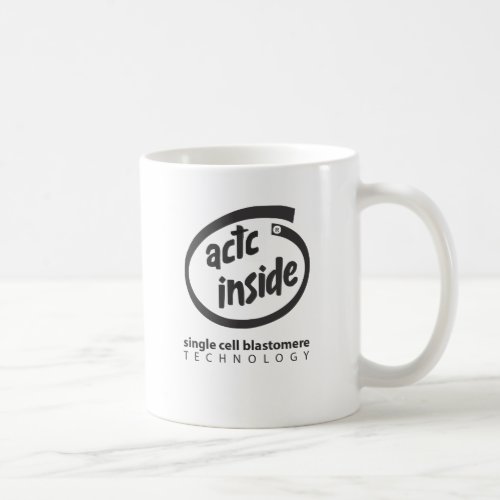 ACTC INSIDE single cell blastomere technology mug