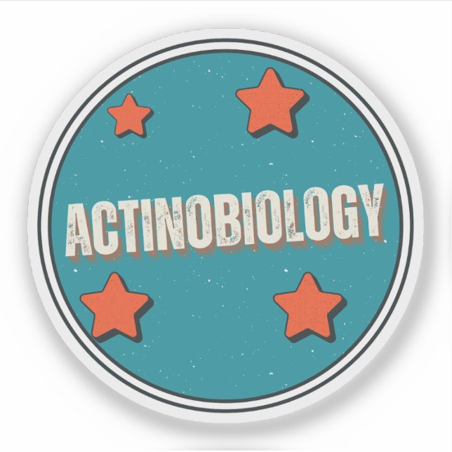 Actinobiology Sticker (Front)