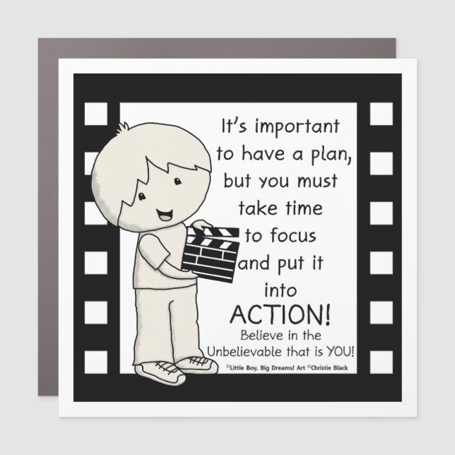 Action Car Magnet (Front)