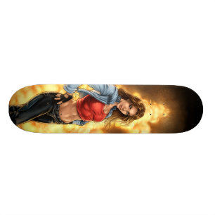Action Chick Skateboard Deck
