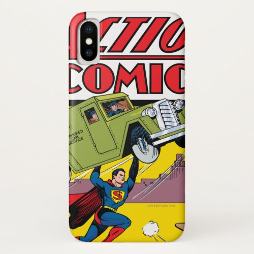 Action Comics 33 iPhone X Case
