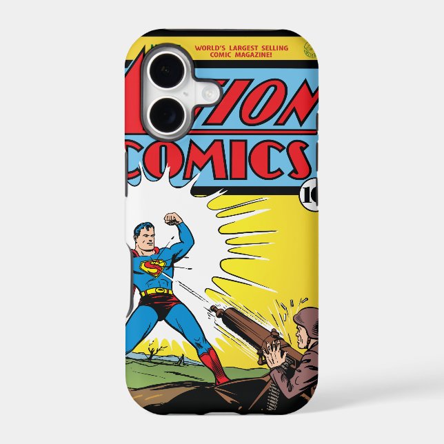 Action Comics #35 Iphone Case (Back)