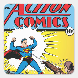 Action Comics #35 Square Sticker