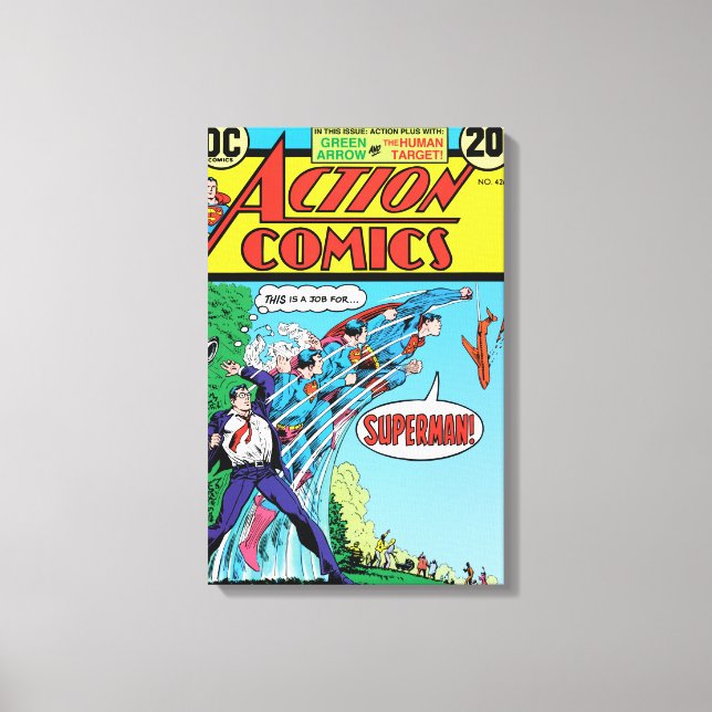 Action Comics #426 Canvas Print (Front)