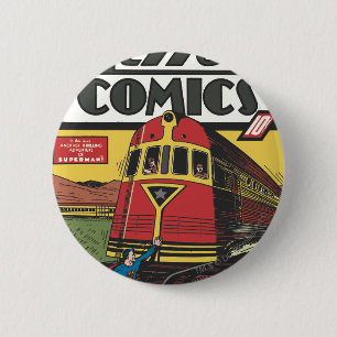 Action Comics - June 1939 Pinback Button