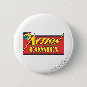 Action Comics - Superman Pinback Button