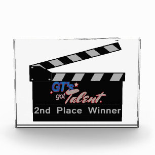 Action Directors Clapboard CSTM3 Acrylic Award