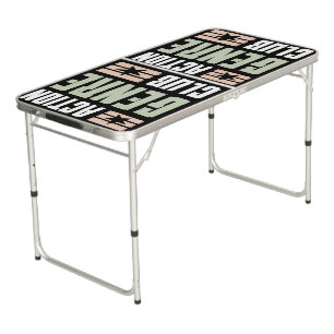 Action Genre Club Gaming  Beer Pong Table