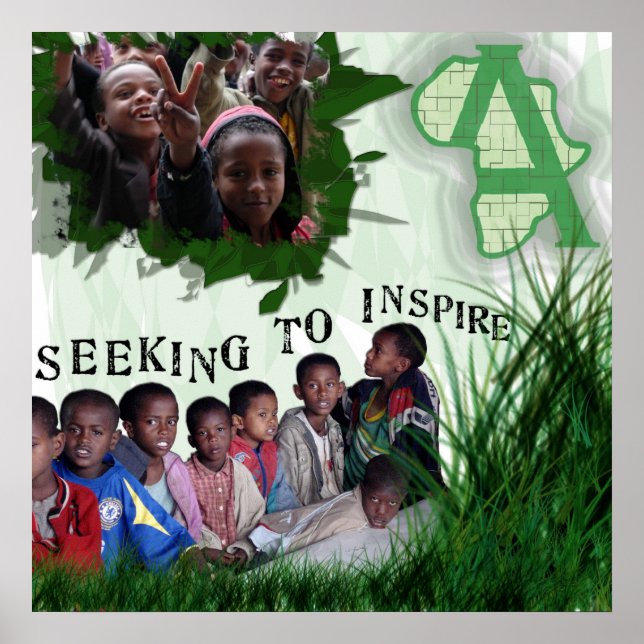 Action in Africa Kids Poster (Front)