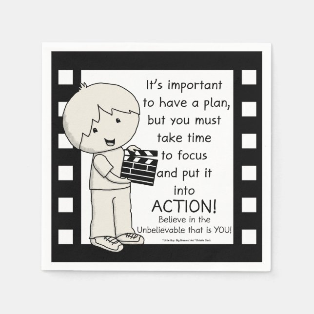 Action Napkins (Front)