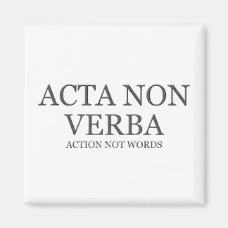 Action Not Words - Dark Magnet