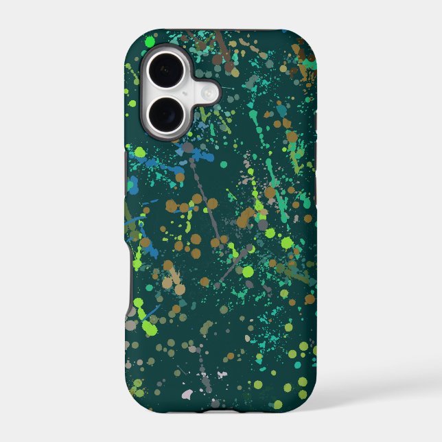 Action Painting Splatter Art Case-Mate iPhone Case (Back)