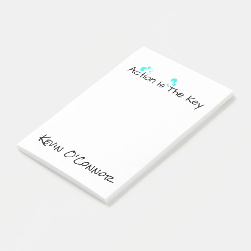 Action Personalized Note Pads _Positive Quotes