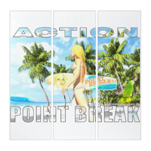 Action - Point Break 01 Triptych