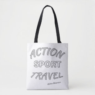 Action Sport Travel Tote Bag