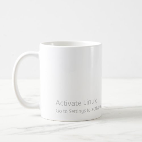 Activate Linux Mug
