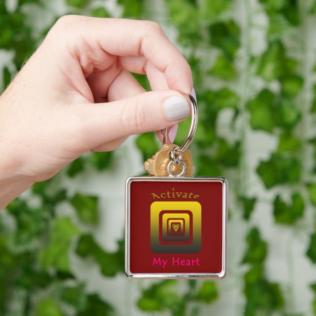 Activate My Heart Keychain (Hand)