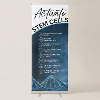 Activate Stem Cells Retractable Banner