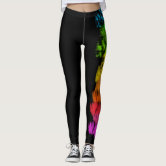 Leggings Crazy Tikis Tropical Beach Yoga Pants