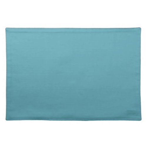 Active Blue Solid Color Pairs Explorer Blue M470_5 Cloth Placemat