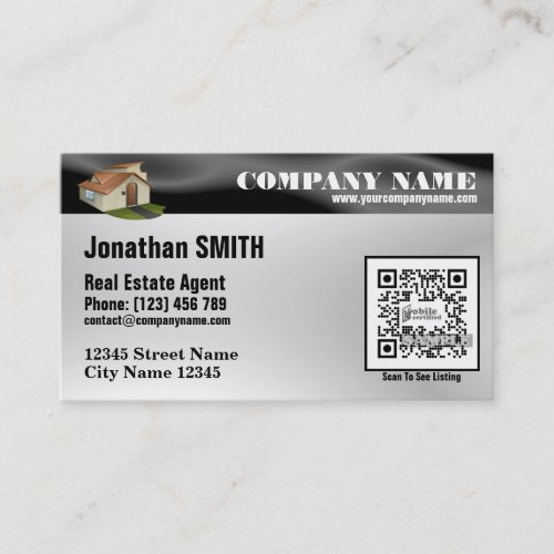Active business card Custom QR code offered